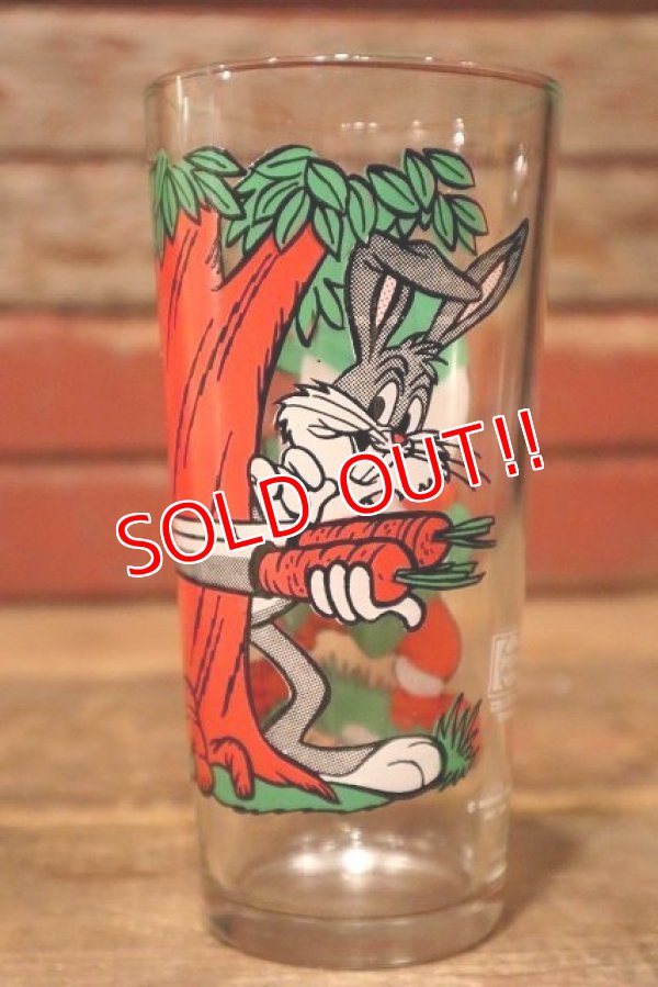 画像1: gs-230601-05 Bugs Bunny & Elmer Fudd / PEPSI 1976 Collector Series Glass