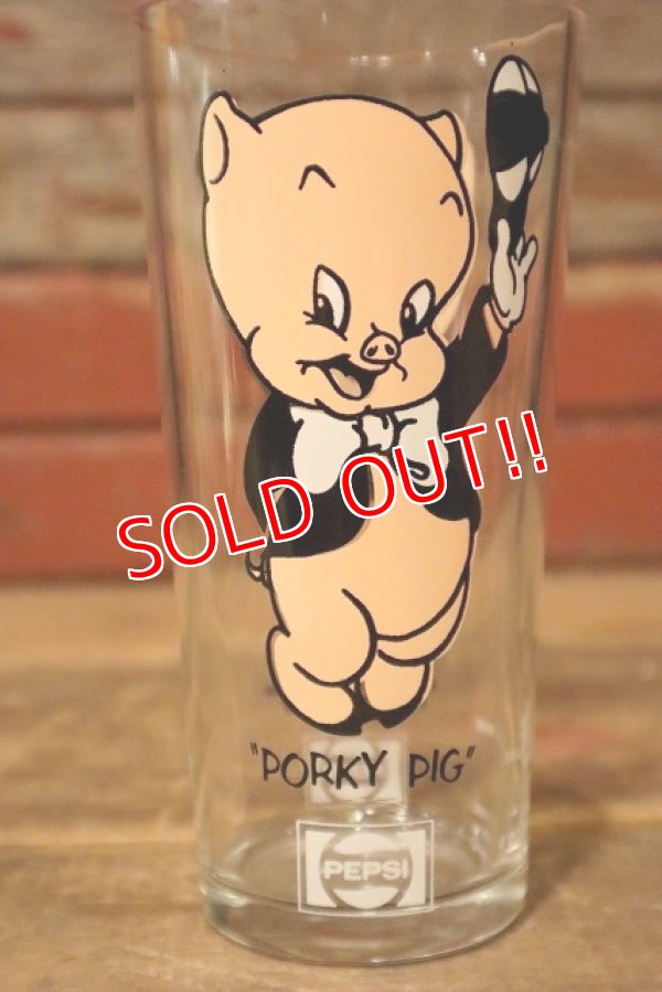 画像4: gs-230601-02 Porky Pig / PEPSI 1973 Collector Series Glass