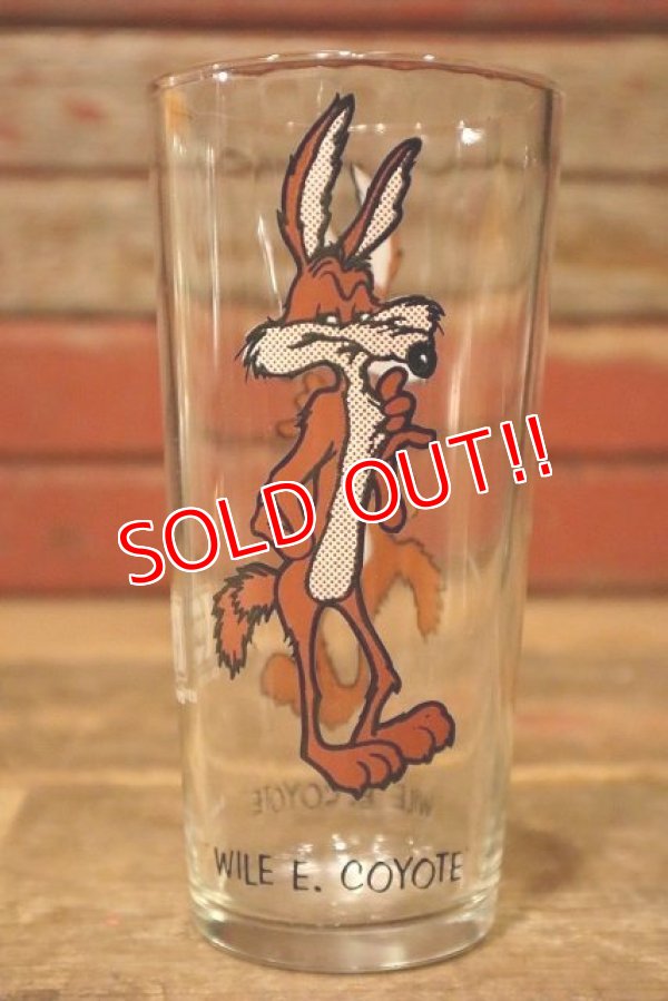 画像1: gs-230601-03 Wile E. Coyote / PEPSI 1973 Collector Series Glass