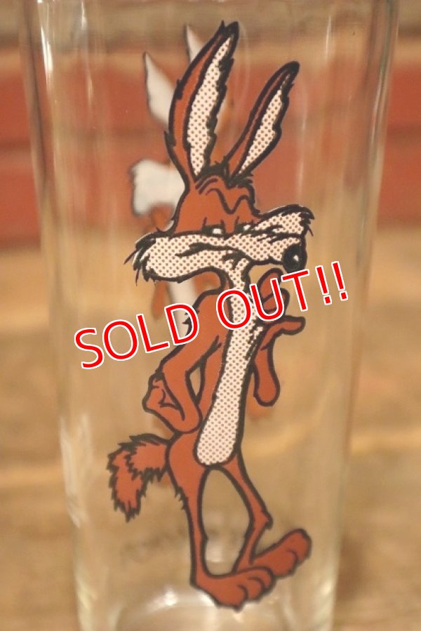 画像2: gs-230601-03 Wile E. Coyote / PEPSI 1973 Collector Series Glass