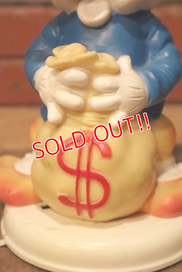 画像3: ct-230301-07 Scrooge McDuck / Ledraplastic 1960's Rubber Doll Lamp