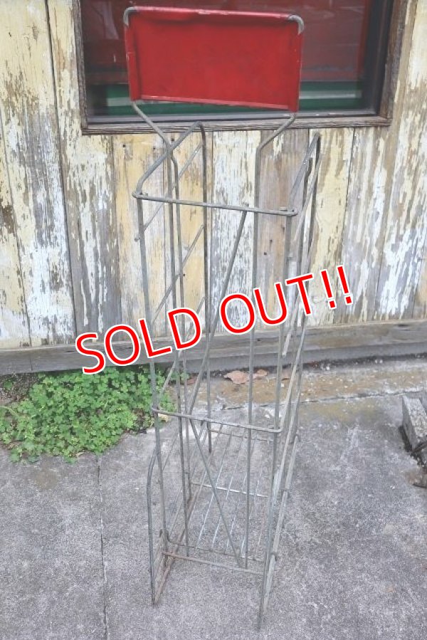 画像9: dp-230601-25 Coca Cola / 1950's-1960's Store Display Wire Rack