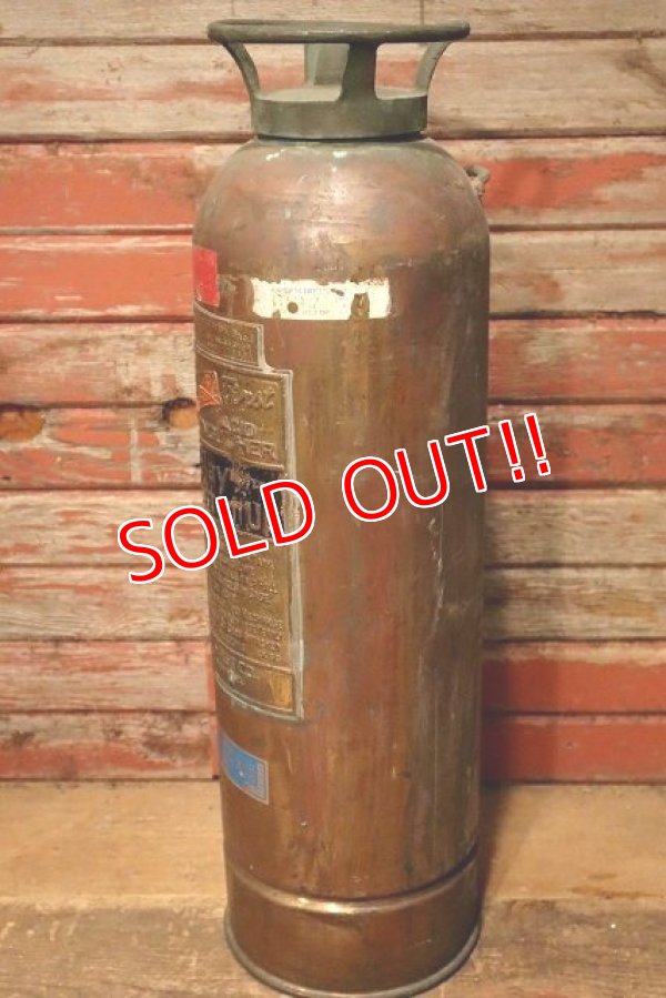 画像4: dp-230608-16 Safety First / 1950's〜Metal Fire Extinguisher