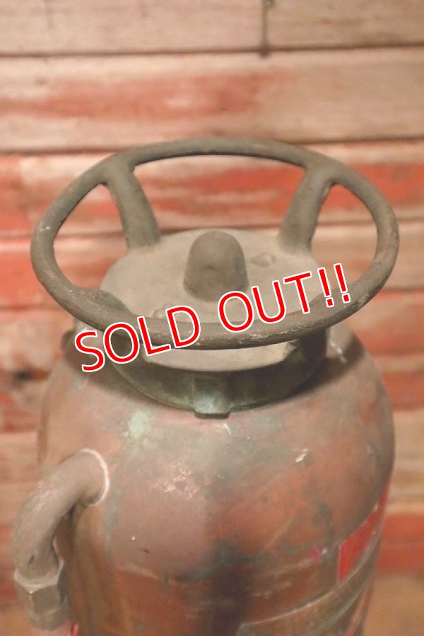 画像10: dp-230608-16 Safety First / 1950's〜Metal Fire Extinguisher