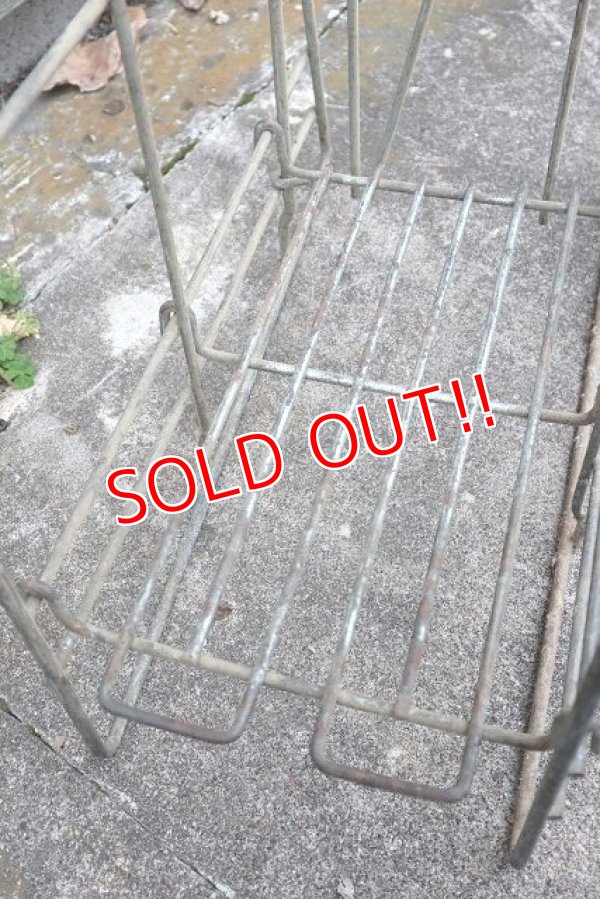 画像7: dp-230601-25 Coca Cola / 1950's-1960's Store Display Wire Rack