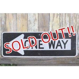 画像: dp-230608-10 Road Sign "⇐ONE WAY"