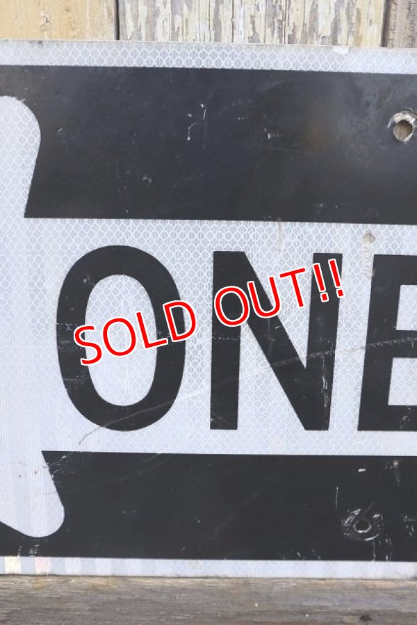 画像3: dp-230608-10 Road Sign "⇐ONE WAY"