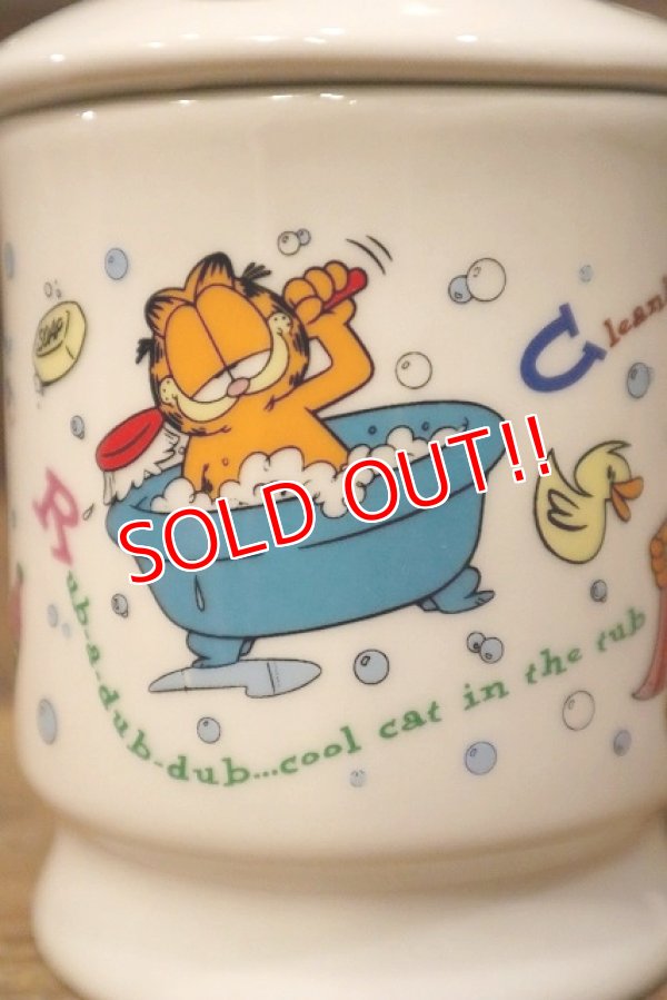 画像2: ct-230503-02 Garfield / 1990's Ceramic Toothbrush Holder