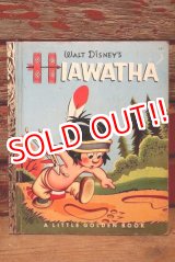 画像: ct-221101-71 Walt Disney's HIAWATHA / 1953 A LITTLE GOLDEN BOOK