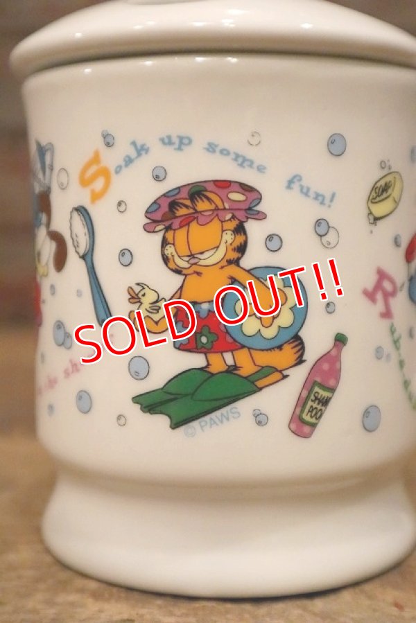 画像4: ct-230503-02 Garfield / 1990's Ceramic Toothbrush Holder