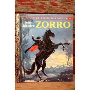 画像: ct-221101-72 Walt Disney's ZORRO / 1958 A LITTLE GOLDEN BOOK