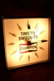 画像1: dp-230608-03 CHAMPION / 1960's-1970's Lighted Clock