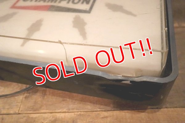 画像11: dp-230608-03 CHAMPION / 1960's-1970's Lighted Clock