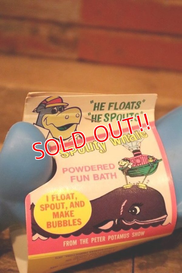 画像3: ct-220301-07 Spouty Whale / 1970's Bubble Bath Bottle