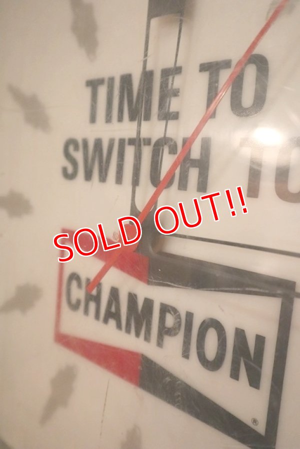 画像5: dp-230608-03 CHAMPION / 1960's-1970's Lighted Clock