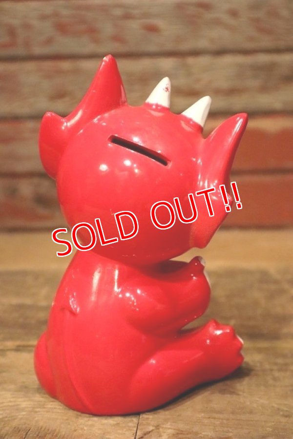 画像6: ct-230701-04 RED DEVIL / 1960's-1970's Coin Bank