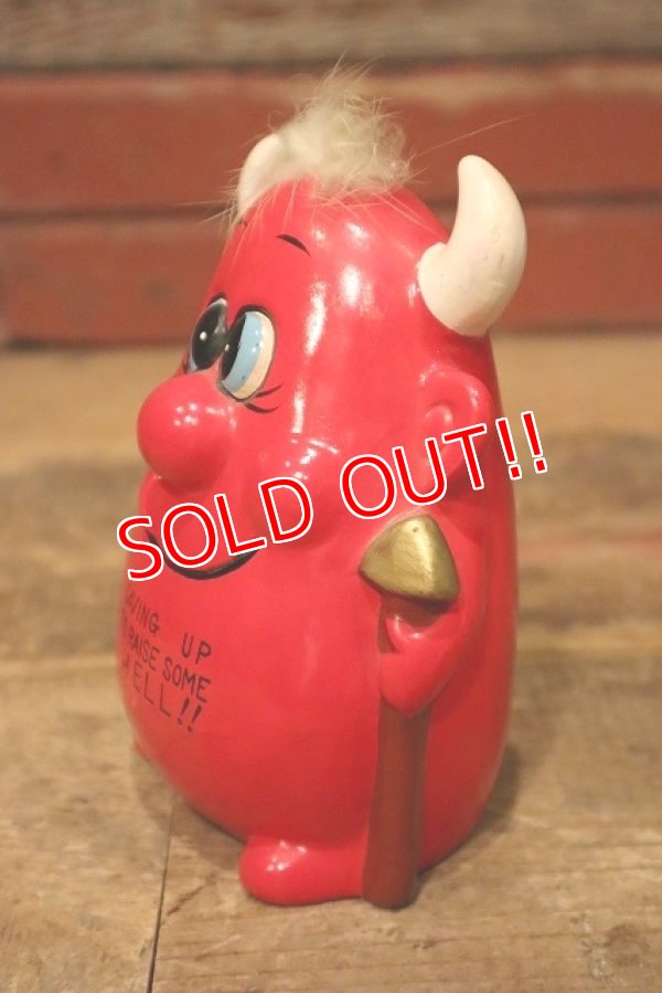 画像4: ct-230701-03 RED DEVIL / 1960's-1970's Coin Bank
