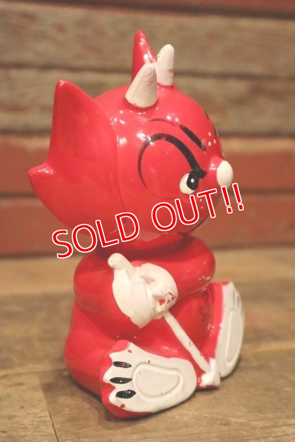 画像4: ct-230701-04 RED DEVIL / 1960's-1970's Coin Bank