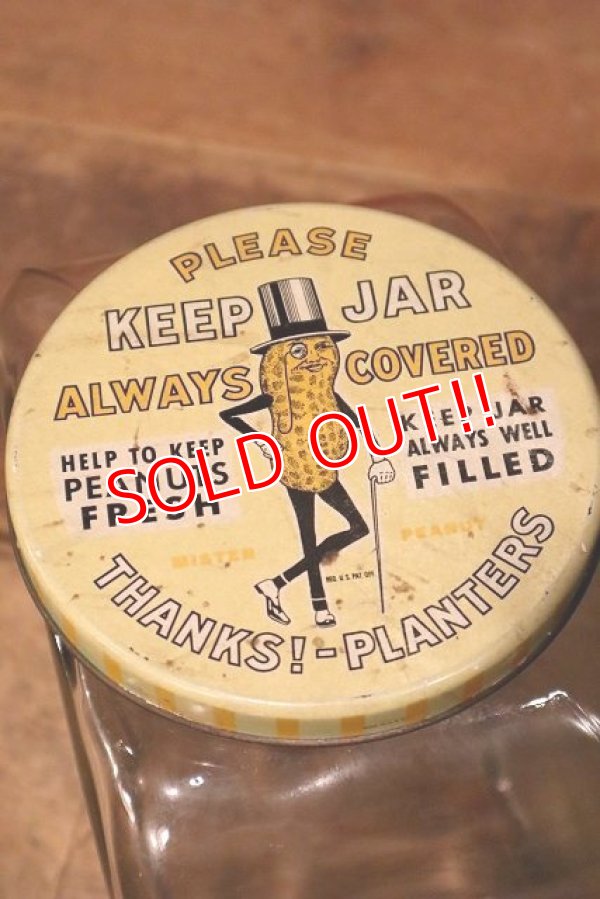 画像7: ct-230701-20 PLANTERS / MR.PEANUT 1930's-1940's Glass Jar