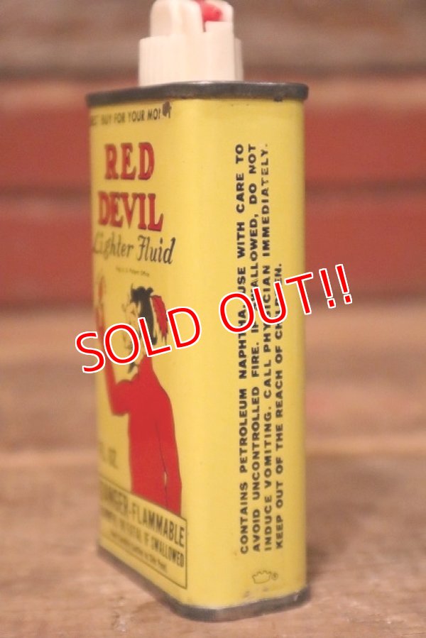 画像4: dp-230724-49 RED DEVIL / Lighter Fluid 4 FL.OZ Handy Oil Can