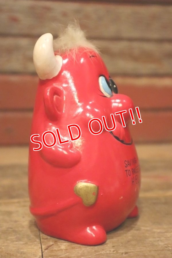 画像5: ct-230701-03 RED DEVIL / 1960's-1970's Coin Bank