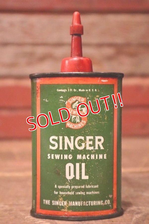 画像2: dp-230724-40 SINGER SEWING MACHINE OIL