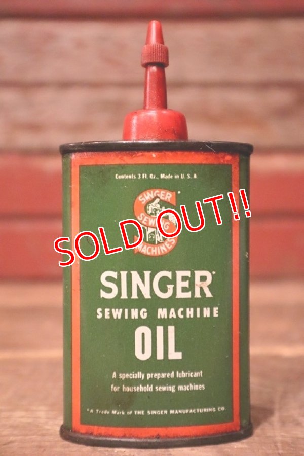 画像1: dp-230724-40 SINGER SEWING MACHINE OIL
