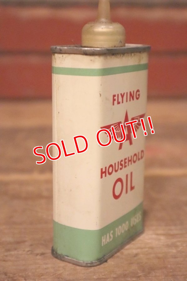 画像4: dp-230724-42 FLYING A / 1950's HOUSEHOLD OIL Handy Can