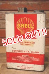 画像: dp-230724-35 SHELL / 1960's 1 U.S. Gallon Oil Can