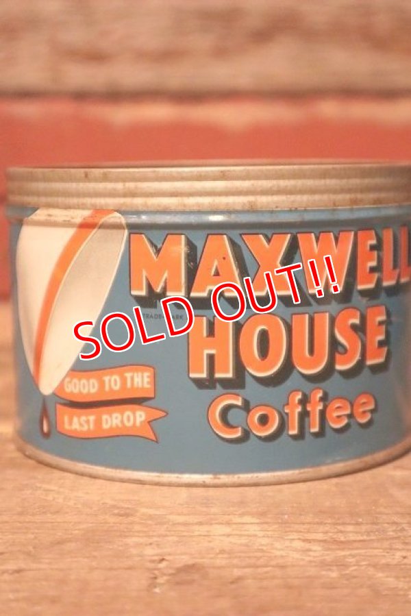 画像2: dp-230724-30 MAXWELL HOUSE COFFEE / Vintage Tin Can