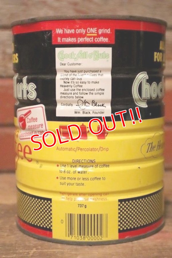 画像3: dp-230724-26 Chock full o' Nuts Coffee / Vintage Tin Can