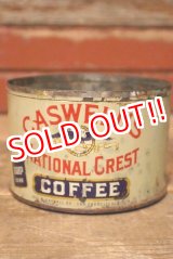 画像: dp-230724-28 CASWELL'S NATIONAL CREST COFFEE / Vintage Tin Can