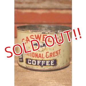 画像: dp-230724-28 CASWELL'S NATIONAL CREST COFFEE / Vintage Tin Can