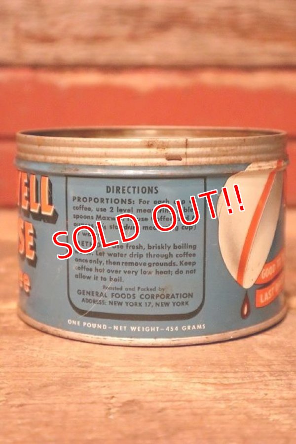 画像3: dp-230724-30 MAXWELL HOUSE COFFEE / Vintage Tin Can