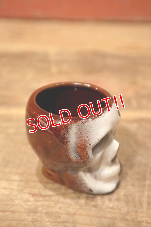 画像3: dp-230724-07 1950's-1960's Skull Shot Glass