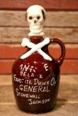 画像1: dp-230724-05 1950's-1960's Skull Decanter Bottle
