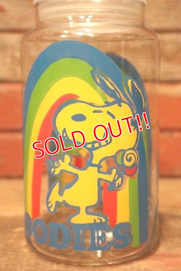 画像3: ct-230724-06 Snoopy / Anchor Hocking 1970's Goodies Candy Pot