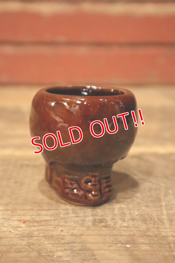 画像4: dp-230724-07 1950's-1960's Skull Shot Glass
