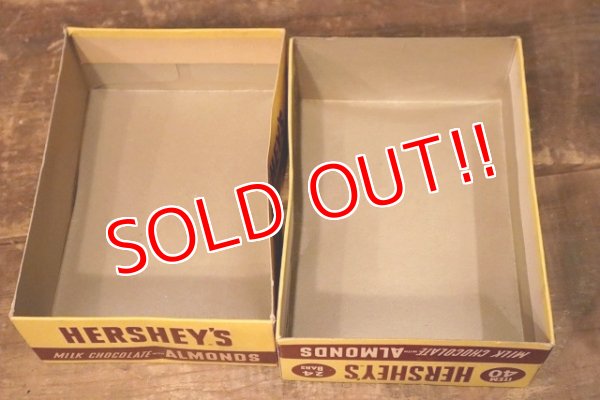 画像5: dp-230724-38 HERSHEY'S / 1940's-1950's MILK CHOCOLATE with ALMONDS BAR BOX