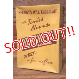 画像: dp-230724-38 HERSHEY'S / 1940's-1950's MILK CHOCOLATE with ALMONDS BAR BOX