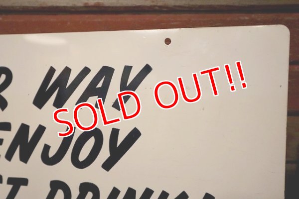 画像7: dp-230701-55 ICEE BEAR / 1970's-1980's W-side Metal Sign