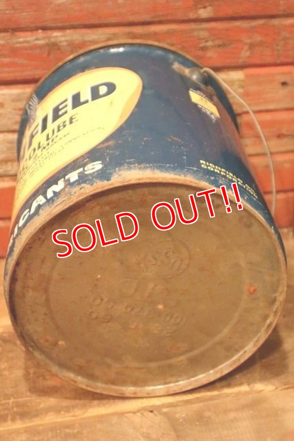 画像10: dp-230724-36 RICHFIELD / 1960's 5 U.S. GALLONS OIL CAN