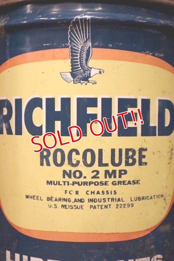 画像3: dp-230724-36 RICHFIELD / 1960's 5 U.S. GALLONS OIL CAN
