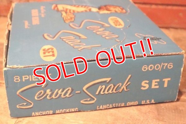 画像8: dp-201101-36 ANCHOR HOCKING / 1960's Serva-Snack Set