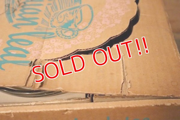 画像9: dp-201101-36 FEDERAL / 1950's Hawaiian Leaf Snack Set