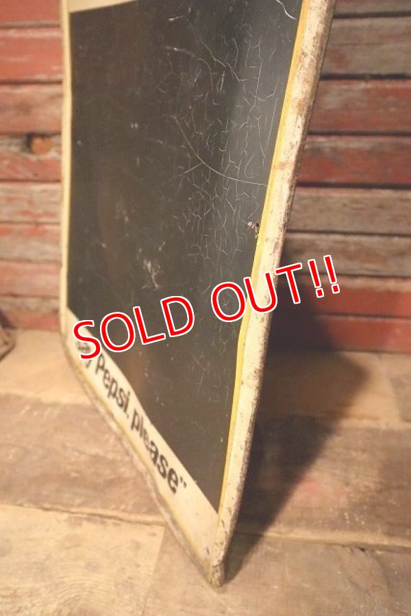 画像7: dp-230701-02 PEPSI / 1960's Menu Board Sign