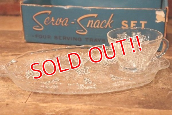 画像2: dp-201101-36 ANCHOR HOCKING / 1960's Serva-Snack Set