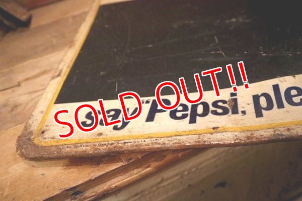 画像8: dp-230701-02 PEPSI / 1960's Menu Board Sign