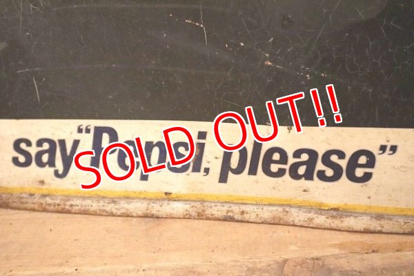 画像3: dp-230701-02 PEPSI / 1960's Menu Board Sign