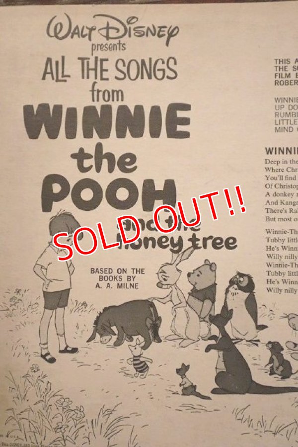 画像5: nt-230801-01 WINNIE the POOH / 1965 Record 